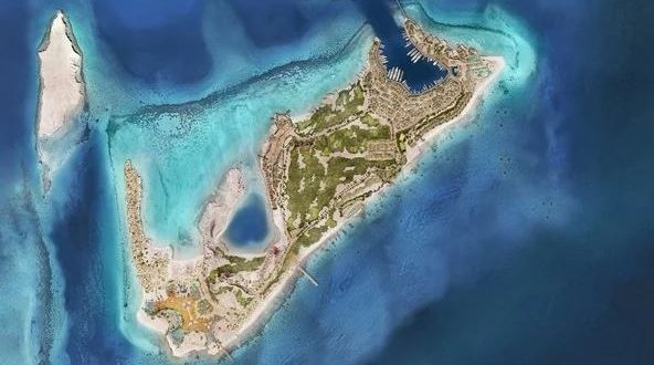 نيوم تبدأ تطوير جزيرة "سندالة" كأول وجهاتها للسياحة البحرية الفاخرة