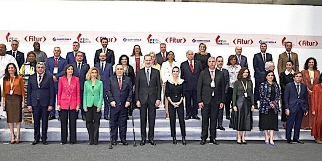 ملك إسبانيا يفتتح فعاليات المعرض السياحي الدولي FITUR 2023 بمشاركة مصرية