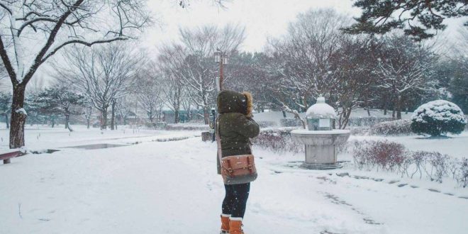 موجة برودة تجتاح كوريا الجنوبية ودرجة الحرارة 16.4 وتعليق رحلات الطيران