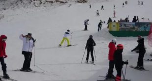 أنطاليا المنطقة الأكثر تساقطًا للثلوج وتوافد سكان المدينة