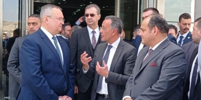 رئيس وزراء جمهورية رومانيا يزور المتحف القومي للحضارة المصرية