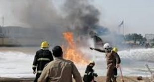 بيان حول حريق مطار النجف .. فرق الدفاع المدني تمكنت من السيطرة