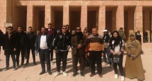 السياحة تنظم رحلة توعوية لطلاب سوهاج لعدد من الأماكن الأثرية بالأقصر