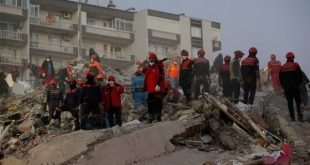 مصرع 230 شخصاً جراء الزلزال في سوريا ومباني مدمرة في حلب وحماة واللاذقية