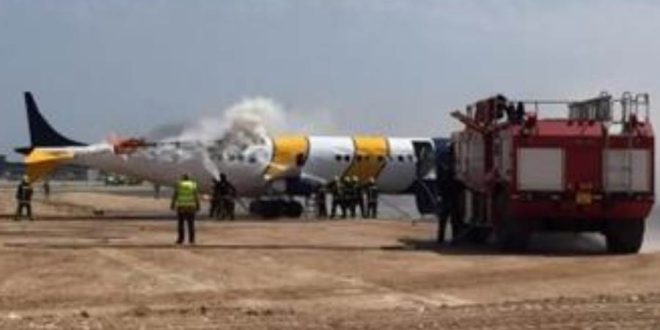 إبلاغ برج المراقبة بطلب هبوط إضطراري"تجربة طوارئ" بمطار الغردقة
