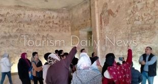 رحلة نيلية لمنطقة أثار بنى حسن بأبو قرقاص لرفع الوعى السياحي