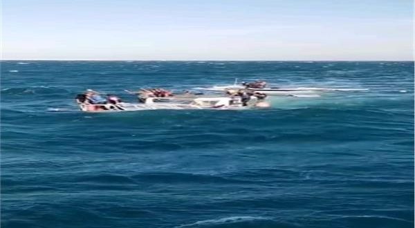 اللنشات السياحية تنقذ 16 شخصاً من الغرق بالجيفتون بمدينة الغردقة