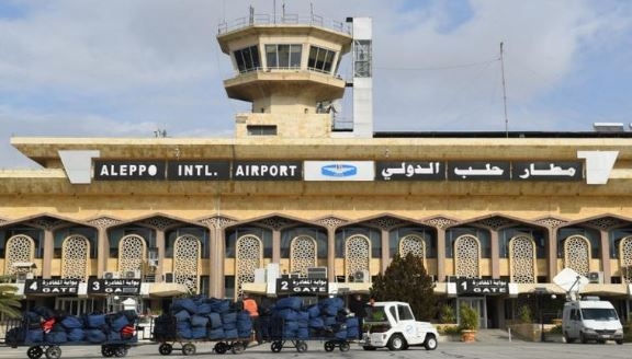 خروج مطار حلب من الخدمة بعد تقييم الفرق الفنية لأضرار العدوان الإسرائيلي