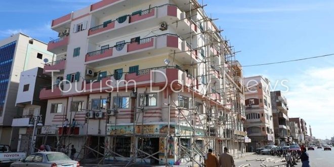 خطة تطوير شارع البازارات بالغردقة وتحسين الصورة البصرية للمدينة الساحلية