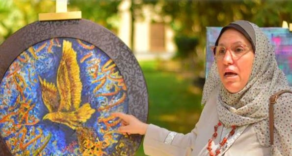 85 لوحة فنية تشكيلية استعراضية تجسد عظمة مصر ودورها في المنطقة العربية