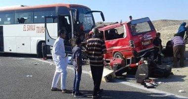 مصرع 3 أشخاص وإصابة 8 آخرين على طريق القصير مرسى علم