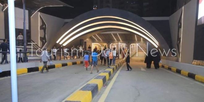 بمناسبة عيدها القومي محافظ سوهاج يفتتح نفق "العروبة" بتكلفة 40 مليون جنية