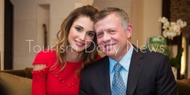 الملكة رانيا والملك عبد الله تقدير متبادل