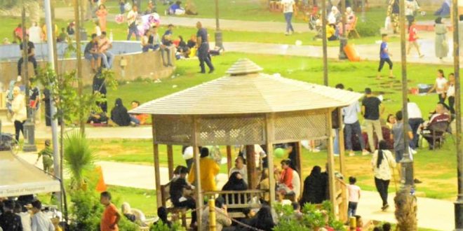 إقبال ضعيف علي المتنزهات والحدائق في الجيزة وحملات لتأمين المحتفلين بالعيد