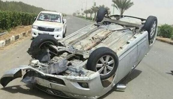 انقلاب سيارة