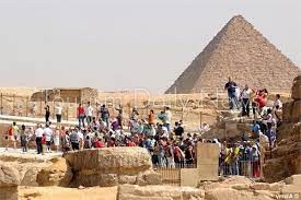 إقبال كبير من المناطق الأثرية المصرية من السياح خلال أيام عيد الفطر