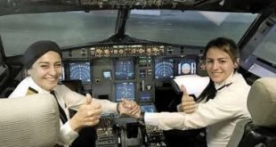 مشاركة النساء بالمناصب كطيارين ومراقبين للحركة الجوية زادت 4.9٪ خلال 2021