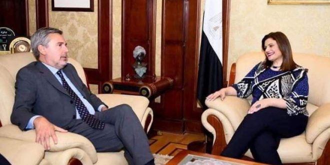 الهجرة غير الشرعية محور أساسي في لقاء سها جندي مع وزير الداخلية الايطالي