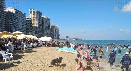 مصايف الإسكندرية تضبط 16 منشأة سياحية تتلاغب بالأسعار