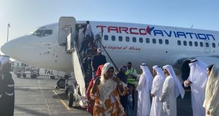 وصول طائرة إجلاء رعايا من السودان لمطار أبوظبي