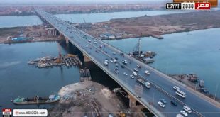 النقل تصدر بياناً بشان الصورة المتداولة بخصوص تكسير خرسانات كوبري الوراق