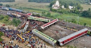 حصيلة ضحايا اصطدام ثلاثة قطارات في الهند ترتفع إلى 288 قتيلاً