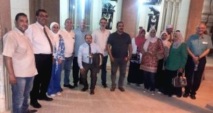 جوله سياحية لأساتذة كليات الطب من الجامعات المصرية لآثار ومعالم أسيوط