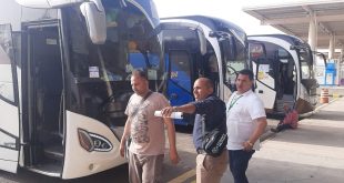 لجان السياحة تستقبل أولى أفواج الحج البري بالمنافذ البحرية والبرية