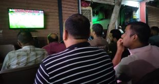 كافيهات نجع حمادي كامل العدد في نهائي الأهلى الإفريقي