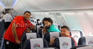 مصر للطيران تسير رحلة خاصة لنقل المنتخب الوطني إلي مراكش بالمغرب