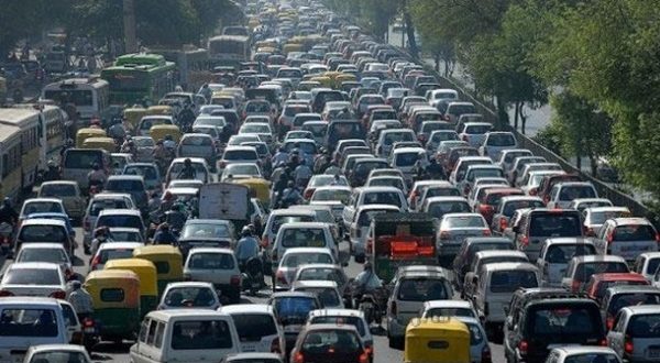 تكدس المروري وسط القاهرة والجيزة وازدحام مروري نفق الأزهر والعروبة وفيصل
