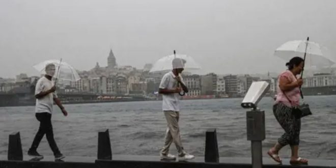 أرصاد تركيا تحذر سكان مدينة إسطنبول