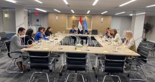 وزيرة التخطيط تلتقي بمجموعة من الشباب المصري أعضاء Youth Major group