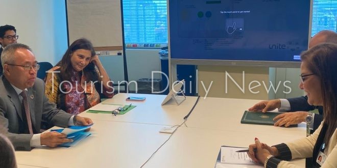 السعيد تناقش تحقيق أهداف التنمية مع وكيل الأمم المتحدة