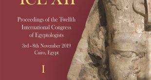 إصدار كتاب وقائع المؤتمر الدولي الثاني عشر لعلماء المصريات