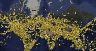 134 ألف رحلة طيران في السماء .. رصد أكبر عدد من الرحلات الجوية التجارية