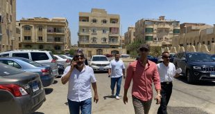 رفع كفاءة وتطوير الطرق بجاردينيا التجمع الثالث وإعادة تأهيل 8 خزانات مياه