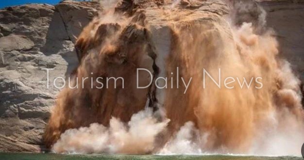 انهيار صخري قرب البحر الميت يحاصر عدة أشخاص إسرائيليين