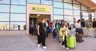 14 ألف سائح وصلوا لمطار مرسى علم على متن 68 رحلة طيران على مدار 3 أيام