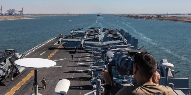 تصاعد التوتر بين طهران وواشنطن .. الأسطول الخامس يوجه تحذيراً جديداً