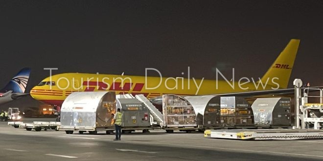 مصر للطيران للشحن الجوي تتعاقد مع DHL Aviation من خلال مجمع البضائع