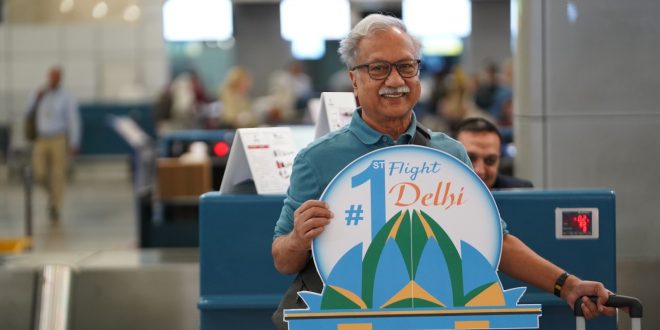 مصر للطيران تطلق أولي رحلاتها إلى العاصمة الهندية نيودلهي