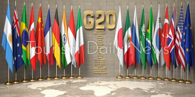 أول تعاون بين منظمة السياحة العالمية ومجموعة العشرين وتطوير لوحة المعلومات