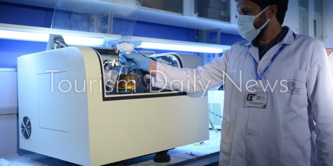 التجهيزات النهائية لافتتاح المعامل البحثية بالمتحف القومي للحضارة المصرية