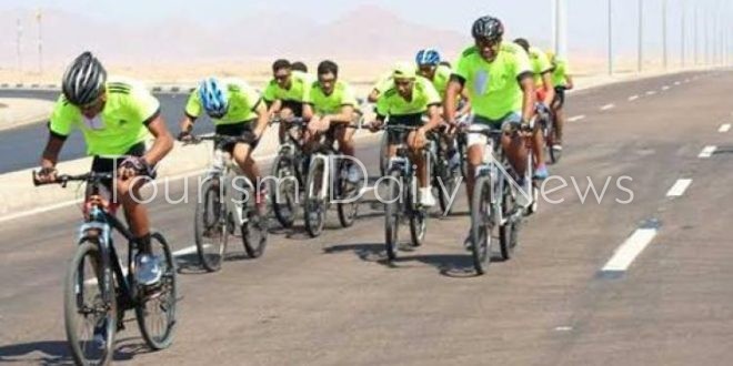 انطلاق سباق شرم الشيخ الدولي للدراجات بمدينة شرم الشيخ