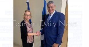 نقيب السياحيين يلتقي سفيرة استونيا بالقاهرة لدعم التعاون السياحي