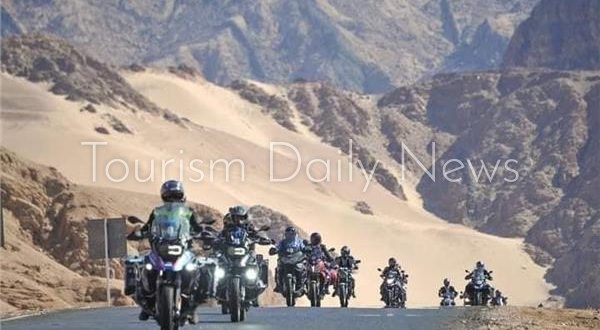 رالى تحدى عبور مصر يغادر المنيا متجها لمحافظات الصعيد ليستكمل رحلتة