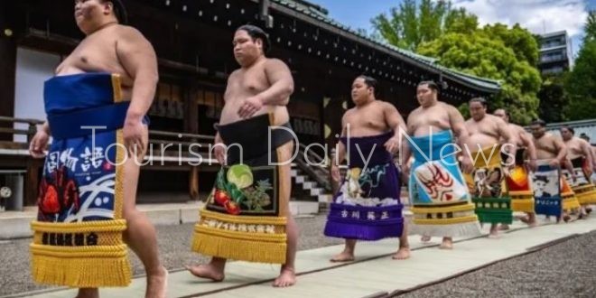 الخطوط الجوية اليابانية منزعجة من نقل مصارعي السومو إلى جزيرة أوشيما