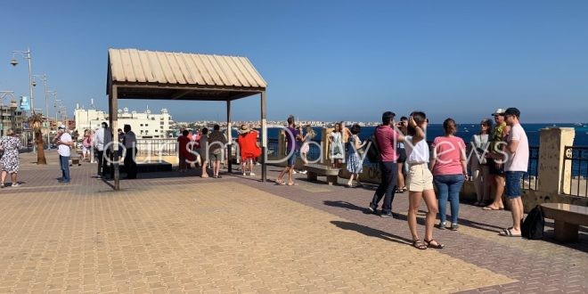 فعالية جديدة تجذب الزائرين وتحبس الأنفاس .. مشاهدة مدينة الغردقة بالكامل