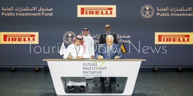 صندوق الاستثمارات العامة يوقع اتفاقية لتأسيس مصنع للإطارات في السعودية